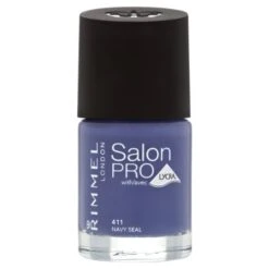 Rimmel Salon Pro With Lycra 411 Navy Seal Smalto Effetto Gel