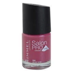 Rimmel Salon Pro With Lycra 306 Velvet Rose Smalto Effetto Gel