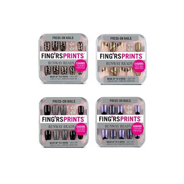 Fing´rs - Prints Runway Ready - Unghie Autoadesive Varie Fantasie 3 Fing´rs - Prints Runway Ready - Unghie Autoadesive Varie Fantasie