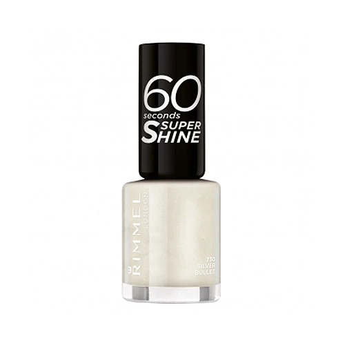 Rimmel - 60 Seconds Super Shine - Smalto 730 Silver Bullet 3 Rimmel - 60 Seconds Super Shine - Smalto 730 Silver Bullet