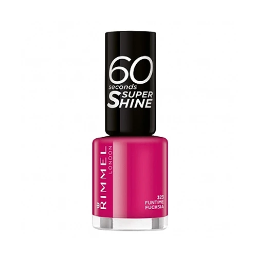 Rimmel - 60 Seconds Super Shine - Smalto 323 Funtime Fuchsia 3 Rimmel - 60 Seconds Super Shine - Smalto 323 Funtime Fuchsia