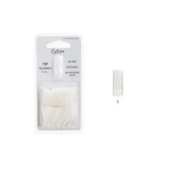 Estrosa Tips Professionali Naturale + Scalino 50pz N.5 Nail Art