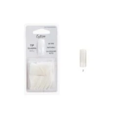 Estrosa Tips Professionali Naturale + Scalino 50pz N.7 Nail Art