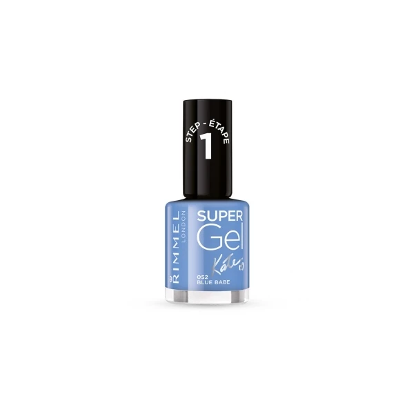 Rimmel - Super Gel - Smalto 052 Blue Babe 3 Rimmel - Super Gel - Smalto 052 Blue Babe
