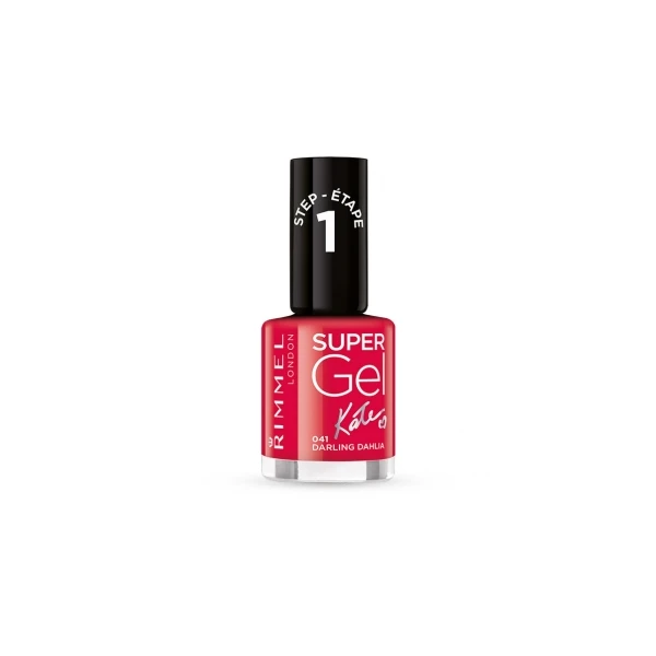 Rimmel - Super Gel - Smalto 041 Darling Dahlia 3 Rimmel - Super Gel - Smalto 041 Darling Dahlia