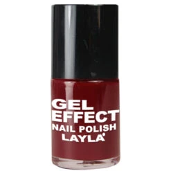 Layla - Gel Effect Nail Polish - Smalto 07 Red & Rich