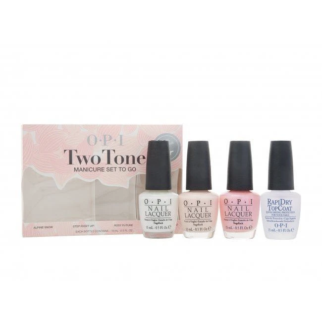 OPI Smalto Two Tone Manicure To-Go Confezione Regalo 4 X 15 Ml Smalti 3 OPI Smalto Two Tone Manicure To-Go Confezione Regalo 4 X 15 Ml Smalti