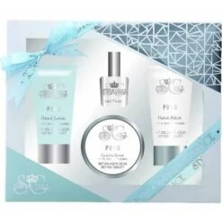 Style & Grace Puro Hand Pamper Kit 70ml Detergente Mani + 70ml Lozione Mani + 120ml Scrub Cuticole + 8ml Smalto