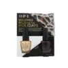 OPI Wrapped Wild For The Holidays Confezione Regalo 15 Ml Smalto Rollin' In Cashmere + 15 Ml Smalto Love Is Hot And Coal + Sciarpetta Ghepardata