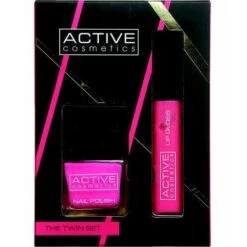 Active Cosmetics The Twin Set Smalto Pink + Lucidalabbra Pink