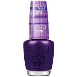 OPI - Sheer Tints Top Coat 15 Ml - Don't Violet Me Down