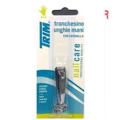 Trim Tagliaunghie Tronchesino Taglia Unghie Mani Acciaio Professionale