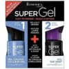 Rimmel - Super Gel Confezione Regalo 12 Ml Smalto Unghie In 052 Blue Babe + 12 Ml Top Coat -Offerta economica Rimmel 271195