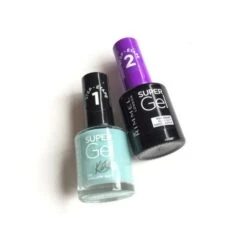 Rimmel - Super Gel Confezione Regalo 12 Ml Smalto Unghie 051 Shallow Bay + 12 Ml Top Coat