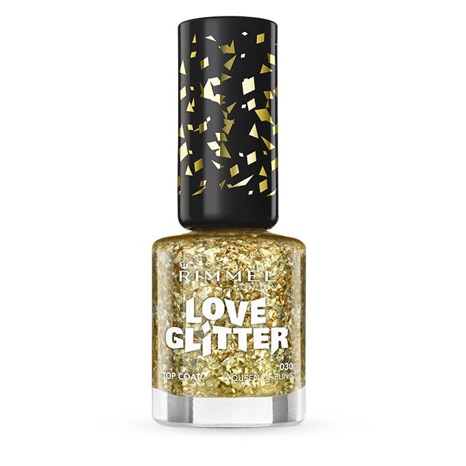 Rimmel Love Glitter Smalto Unghie 8 Ml 030 Queen Of Bling 3 Rimmel Love Glitter Smalto Unghie 8 Ml 030 Queen Of Bling