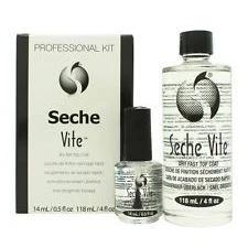 Seche Vite Professional Kit Confezione Regalo 15 Ml Dry Fast Top Coat + 120 Ml Ricarica 3 Seche Vite Professional Kit Confezione Regalo 15 Ml Dry Fast Top Coat + 120 Ml Ricarica