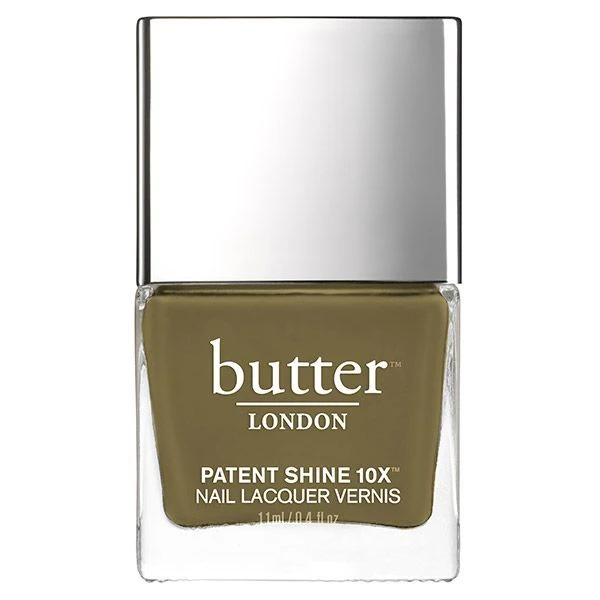 Butter London Patent Shine 10X British Khaki Smalto 11 Ml 3 Butter London Patent Shine 10X British Khaki Smalto 11 Ml
