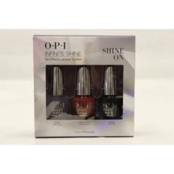 OPI Infinite Shine Confezione Regalo 15 Ml Primer Base Coat + 15 Ml Marooned In The Universe + 15 Ml Gloss Top Coat