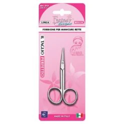 Fantasy Inox Forbicine Per Manicure Rette 3,5 Pollici