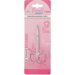 Forbicine Forbice Manicure Punta Ricurva Linea Fantasy Inox Bella