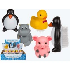 SPAZZOLA PER UNGHIE IN PLASTICA A FORMA DI ANIMALI 76/3365 Assortiti (NO SCELTA)