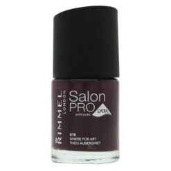 Rimmel Salon Pro Smalto Unghie 12 Ml 061 Wherefore Art Thou Aubergine