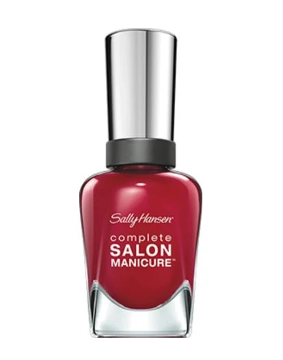 SALLY HANSEN COMPLETE SALON MANICURE 7IN1 SMALTO 575 RED-HANDED 3 SALLY HANSEN COMPLETE SALON MANICURE 7IN1 SMALTO 575 RED-HANDED