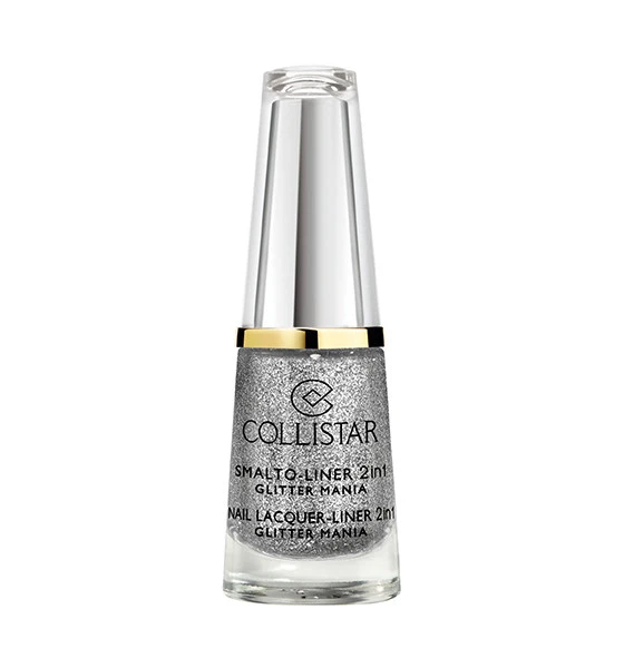 Collistar Smalto Liner 2in1 Glitter Mania 1 ARGENTO-VIA CHIAIA 3 Collistar Smalto Liner 2in1 Glitter Mania 1 ARGENTO-VIA CHIAIA