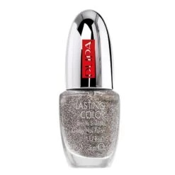 Pupa Lasting Color Smalto Brillante N.802 Trasparent Silver Glitter