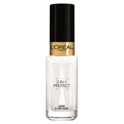 L'Oreal La Manicure 2 In 1 Protect Top Coat E Protezione Colore